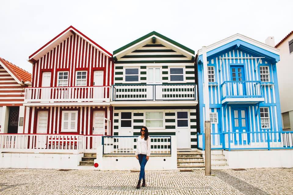 Imagen en Costa Nova.